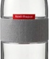 Mepal – Waterfles Ellipse – 500 Ml – Wit – Drinkfles Volwassenen – Geschikt Voor Koolzuurhoudende Dranken – Lekvrij