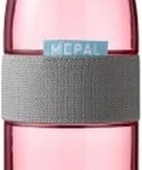 Mepal – Waterfles Ellipse – 500 Ml – Nordic Pink – Drinkfles Volwassenen – Geschikt Voor Koolzuurhoudende Dranken – Lekvrij -CeLaVi winkel 206x840