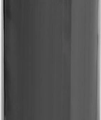 Bellatio Design Glazen Waterfles/drinkfles Zwart Transparant Met Schroefdop Met Handvat 470 Ml - Sportfles - Bidon