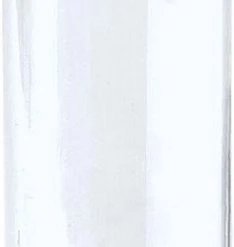 Bellatio Design Glazen Waterfles/drinkfles Transparant Met RVS Dop 500 Ml - Sportfles - Bidon