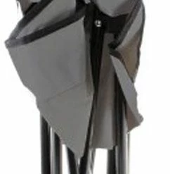 Campingstoel - Inklapbaar Visstoel - Vouwstoel - Comfortabel - Opvouwbaar Stoel - Max. 120 KG - Grijs - Rheme -CeLaVi winkel 242x840