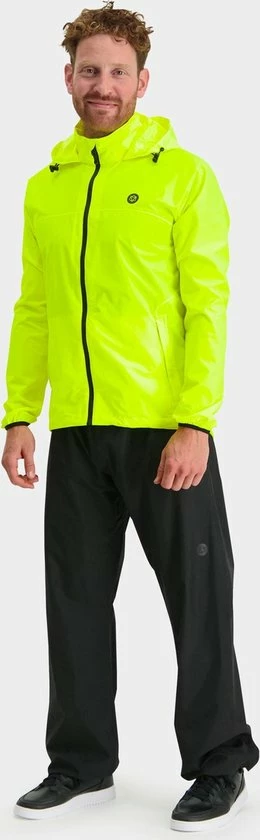 AGU GO Regenpak Essential Unisex - Geel - XL - Dames & Heren - Waterdicht & Ademend 21 AGU GO Regenpak Essential Unisex - Geel - XL - Dames & Heren - Waterdicht & Ademend - Afbeelding 19