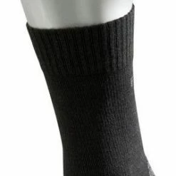 FALKE TK2 Explore Wandelsokken Warm Winter Zacht Thermisch Ademend Anti-blaar Antizweet Zonder Motief Met Elastische Boord Merinowol Zwart Heren Sportsokken - Maat 44-45 -CeLaVi winkel 268x840 3