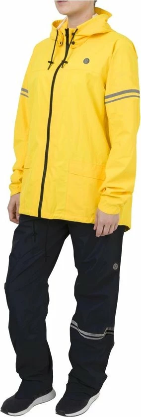AGU Original Regenpak Essential - Geel/Zwart - M - Dames & Heren - Waterdicht & Ademend 12 AGU Original Regenpak Essential - Geel/Zwart - M - Dames & Heren - Waterdicht & Ademend - Afbeelding 10