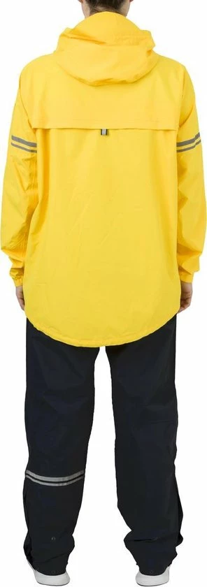AGU Original Regenpak Essential - Geel/Zwart - M - Dames & Heren - Waterdicht & Ademend 21 AGU Original Regenpak Essential - Geel/Zwart - M - Dames & Heren - Waterdicht & Ademend - Afbeelding 19