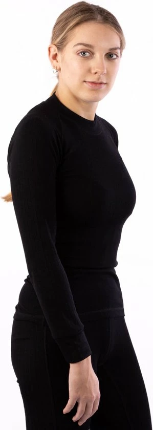 Avento Thermoshirt Lange Mouw Vrouwen - 2-Pack - Zwart - Maat 38 10 Avento Thermoshirt Lange Mouw Vrouwen - 2-Pack - Zwart - Maat 38 - Afbeelding 8