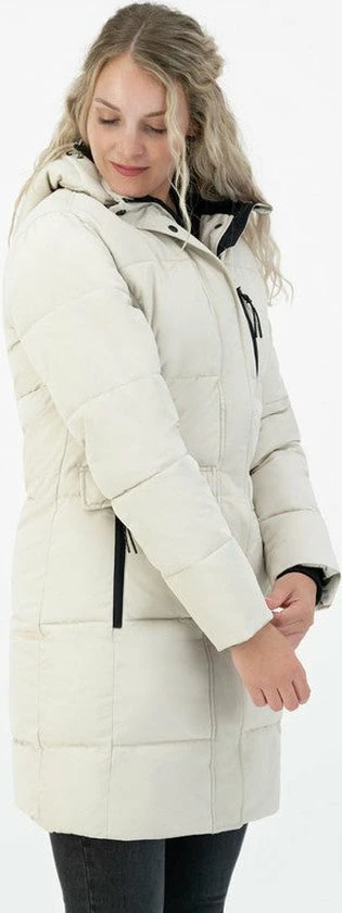 Kjelvik Dames Winterjas - Winterparka Dames - Clea - Sand - Maat 44 6 Kjelvik Dames Winterjas - Winterparka Dames - Clea - Sand - Maat 44 - Afbeelding 4