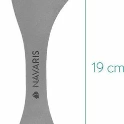 Navaris Spork - Campingbestek Van Titanium - Vork, Mes En Lepel In één - Bestek Voor Onderweg En Op Reis - Lichtgewicht - Inclusief Bewaarzakje 11 Navaris Spork - Campingbestek Van Titanium - Vork, Mes En Lepel In één - Bestek Voor Onderweg En Op Reis - Lichtgewicht - Inclusief Bewaarzakje -CeLaVi winkel 321x840 7