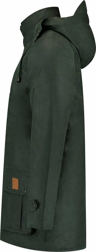MGO Leisure Wear MGO Leisure William Wax Parka Outdoorjas Heren - Maat XXL 6 MGO Leisure Wear MGO Leisure William Wax Parka Outdoorjas Heren - Maat XXL - Afbeelding 4
