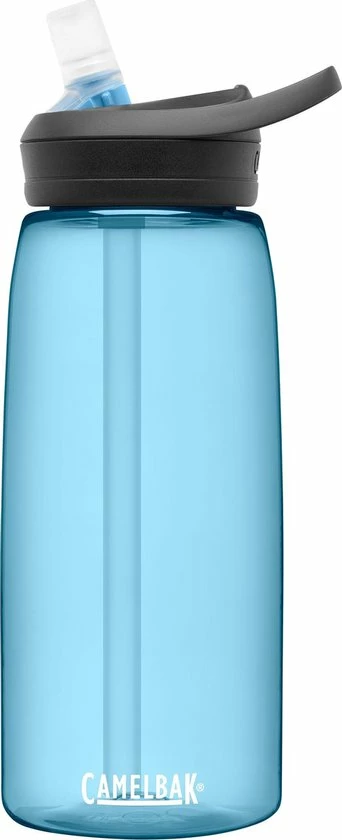 CamelBak Eddy+ Drinkfles - 1 L - True Blue (Blauw) 3 CamelBak Eddy+ Drinkfles - 1 L - True Blue (Blauw)