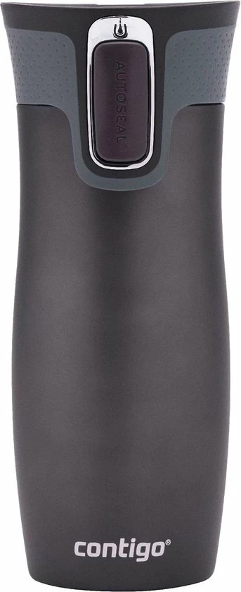 Contigo Westloop Thermosbeker – Autoseal - 470ml - Gunmetal Grey 3 Contigo Westloop Thermosbeker – Autoseal - 470ml - Gunmetal Grey