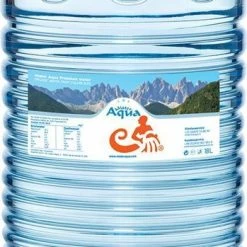 Mister Aqua Bronwater In Een 18 Liter Fles - Statiegeldvrije Recyclebare PET Fles - Water Voor Waterdispenser
