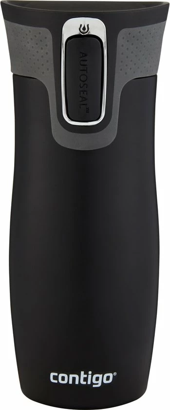 Contigo Westloop Drinkfles - Matte Black - 470ml - Zwart 15 Contigo Westloop Drinkfles - Matte Black - 470ml - Zwart - Afbeelding 13