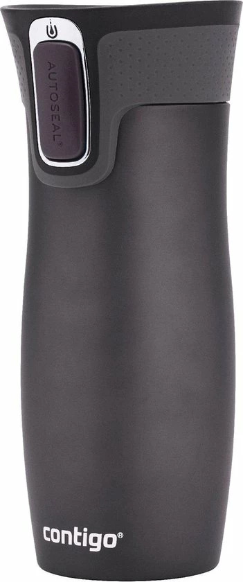 Contigo Westloop Thermosbeker – Autoseal - 470ml - Gunmetal Grey 11 Contigo Westloop Thermosbeker – Autoseal - 470ml - Gunmetal Grey - Afbeelding 9