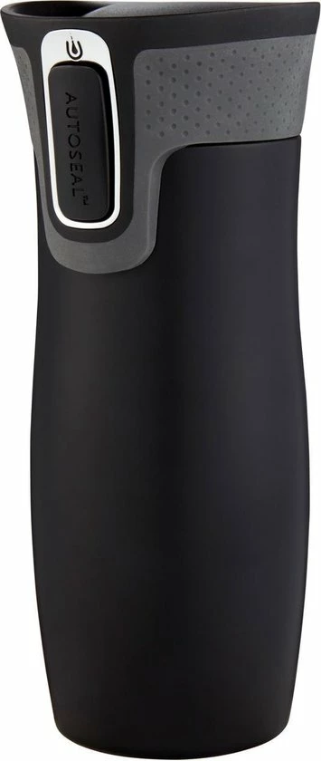 Contigo Westloop Drinkfles - Matte Black - 470ml - Zwart 5 Contigo Westloop Drinkfles - Matte Black - 470ml - Zwart - Afbeelding 3