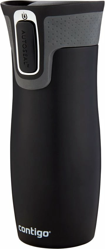Contigo Westloop Drinkfles - Matte Black - 470ml - Zwart 19 Contigo Westloop Drinkfles - Matte Black - 470ml - Zwart - Afbeelding 17