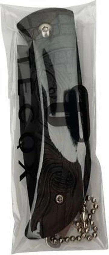 Tecqx The Reaper Zakmes - Opvouwbaar - Discreet - Survival Mes - Tactical Knife - 16cm - Vlijmscherp - RVS - Zwart 7 Tecqx The Reaper Zakmes - Opvouwbaar - Discreet - Survival Mes - Tactical Knife - 16cm - Vlijmscherp - RVS - Zwart - Afbeelding 5