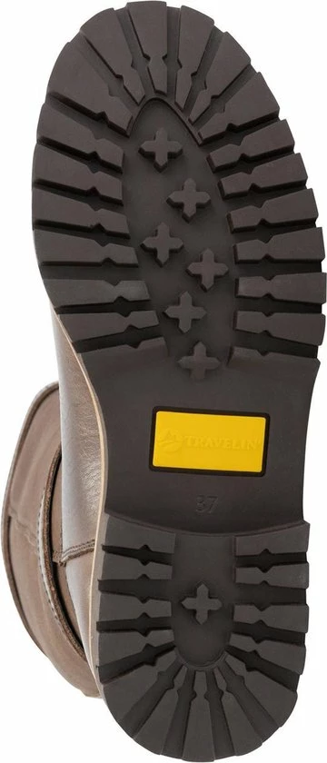 Travelin' Greenland Dames Outdoorlaarzen - Waterdicht En Gevoerde Wandellaars - Donkerbruin Leer - Maat 37 8 Travelin' Greenland Dames Outdoorlaarzen - Waterdicht En Gevoerde Wandellaars - Donkerbruin Leer - Maat 37 - Afbeelding 6