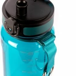 Drinkfles Herbruikbare Waterfles | 750 Ml Turquoise Lichtblauw | Vaatwasserbestendig Drinkbus Bidon | King Mungo KMDF016 -CeLaVi winkel 368x840