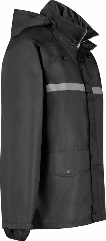BJØRNSON Dusch Regenpak Dames & Heren - Waterdicht - Maat M - Zwart 14 BJØRNSON Dusch Regenpak Dames & Heren - Waterdicht - Maat M - Zwart - Afbeelding 12