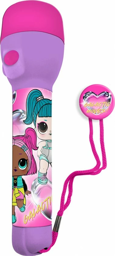 L.o.l. Surprise! Zaklamp Led Junior 3 X 10 Cm Pvc Paars/roze 3 L.o.l. Surprise! Zaklamp Led Junior 3 X 10 Cm Pvc Paars/roze