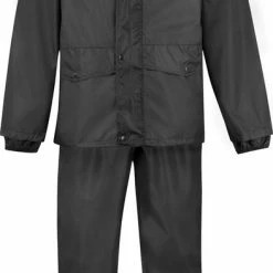 BJØRNSON Dusch Regenpak Dames & Heren - Waterdicht - Maat M - Zwart 30 BJØRNSON Dusch Regenpak Dames & Heren - Waterdicht - Maat M - Zwart -CeLaVi winkel 393x840