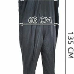 T.R.Goods Waadpak - Waterdicht Pak PVC - Waadbroek Met Vaste Laarzen - Schoenmaat 45 -CeLaVi winkel 394x840