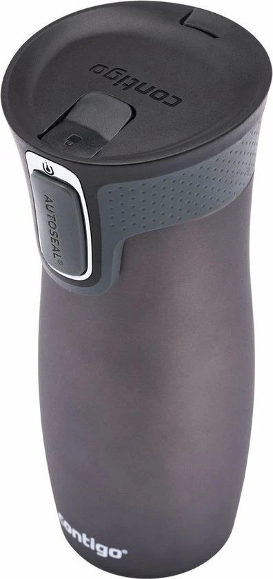 Contigo Westloop Thermosbeker – Autoseal - 470ml - Gunmetal Grey 9 Contigo Westloop Thermosbeker – Autoseal - 470ml - Gunmetal Grey - Afbeelding 7