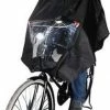 Hooodie Poncho Regenponcho - Fietsponcho Fiets - Koplampproof Transparant - One Size - Unisex Zwart -CeLaVi winkel 405x840 1