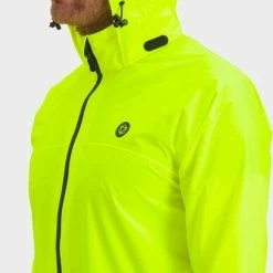 AGU GO Regenpak Essential Unisex - Geel - XL - Dames & Heren - Waterdicht & Ademend 37 AGU GO Regenpak Essential Unisex - Geel - XL - Dames & Heren - Waterdicht & Ademend -CeLaVi winkel 406x840
