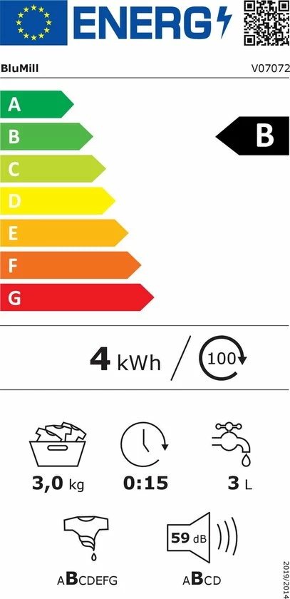 BluMill Wasmachine - Met Centrifuge - Compact - Camping Wasmachine - Duurzame Keuze 4 BluMill Wasmachine - Met Centrifuge - Compact - Camping Wasmachine - Duurzame Keuze - Afbeelding 2