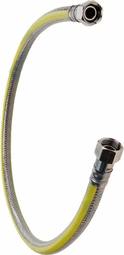 Raminex Superflex Premium RVS Gasslang - 75cm - Gastec QA Keurmerk - Hittebestendig - Onbeperkte Levensduur - Flexibel 7 Raminex Superflex Premium RVS Gasslang - 75cm - Gastec QA Keurmerk - Hittebestendig - Onbeperkte Levensduur - Flexibel - Afbeelding 5
