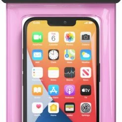 Waterdichte Telefoonhoesjes - Drybag Set Van 2 Stuks - Onderwater Hoesje Telefoon Voor Alle Telefoons - Waterdicht Telefoonhoesje Earkings - Zwart & Roze -CeLaVi winkel 411x840