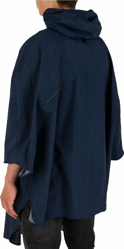 AGU Grant Regenponcho Essential Unisex - Navy Blauw - One Size - Dames & Heren - Waterdicht & Ademend 5 AGU Grant Regenponcho Essential Unisex - Navy Blauw - One Size - Dames & Heren - Waterdicht & Ademend - Afbeelding 3