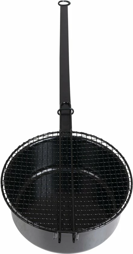 Merkloos Popcornpan Kampvuur 3 Merkloos Popcornpan Kampvuur