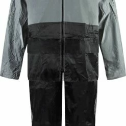 C-Line Regenpak Met Capuchon - Reflecterende Jas - Nieuw Model - Volwassen Maat XXXXL