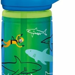 CamelBak Eddy+ Kids Insulated - Drinkfles - 400 Ml - Blauw / Groen (Scuba Sharks)
