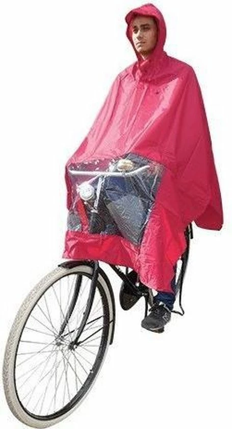 Huismerk Sport-Plein Poncho Regenponcho - Fietsponcho Fiets - Koplampproof Transparant - One Size Unisex Bordeaux - Sport-Plein 3 Huismerk Sport-Plein Poncho Regenponcho - Fietsponcho Fiets - Koplampproof Transparant - One Size Unisex Bordeaux - Sport-Plein