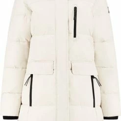 Kjelvik Dames Winterjas - Winterparka Dames - Clea - Sand - Maat 44