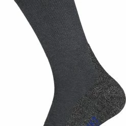 FALKE TK2 Explore Cool Wandelsokken Mid-rise Zacht Thermisch Anti-blaar Antizweet Zonder Motief Met Elastische Boord Verkoelend Duurzaam Ademend Sneldrogend Grijs Heren Sportsokken - Maat 44-45 -CeLaVi winkel 494x840 1