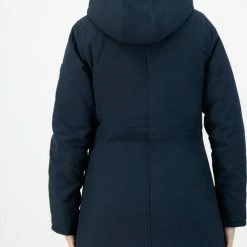Kjelvik Dames Winterjas - Softshell Parka Dames - Tina - Blauw - Maat 50 -CeLaVi winkel 497x840