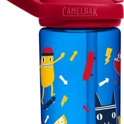 CamelBak Eddy+ Kids - Drinkfles - 400 Ml - Blauw (Skate Monsters) 19 CamelBak Eddy+ Kids - Drinkfles - 400 Ml - Blauw (Skate Monsters) -CeLaVi winkel 504x840