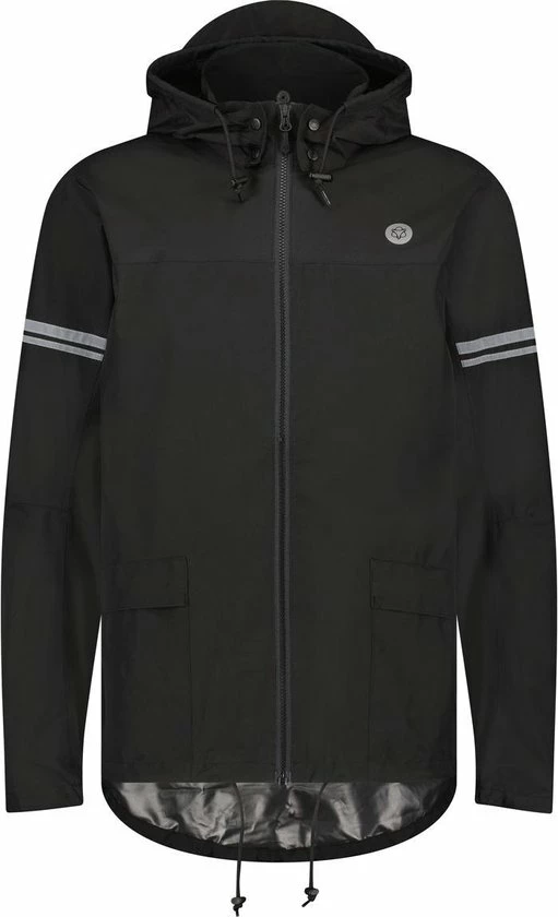 AGU Original Regenpak Essential - Zwart - L - Dames & Heren - Waterdicht & Ademend 4 AGU Original Regenpak Essential - Zwart - L - Dames & Heren - Waterdicht & Ademend - Afbeelding 2