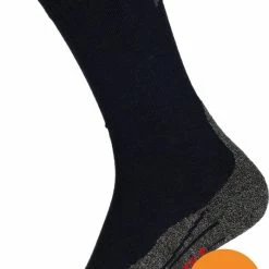 FALKE TK2 Explore Wandelsokken Warm Winter Zacht Thermisch Ademend Anti-blaar Antizweet Zonder Motief Met Elastische Boord Merinowol Blauw Heren Sportsokken - Maat 44-45 -CeLaVi winkel 535x840 1