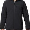 Columbia Gate Racer Heren Softshell Outdoor Jas - Black - Maat M