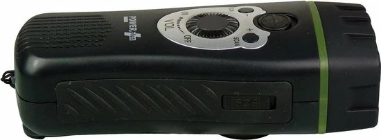 POWERplus Wolf Dynamo 3 LED Zaklamp FM Scan Radio | Opwindbare Radio En Zaklamp | Met Ingebouwde Oplaadbare Batterij | Dynamo En USB Oplaadbaar 10 POWERplus Wolf Dynamo 3 LED Zaklamp FM Scan Radio | Opwindbare Radio En Zaklamp | Met Ingebouwde Oplaadbare Batterij | Dynamo En USB Oplaadbaar - Afbeelding 8