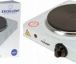 Cuisine Performance Kookplaat Basic Ø 16 Cm Elektrisch Wit Enkel Pits 1000W 5-standen 22 X 22 X 7 Cm -CeLaVi winkel 550x207