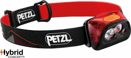 Petzl Petz Actik Core Hoofdlamp- Rood - 450 Lumen 3 Petzl Petz Actik Core Hoofdlamp- Rood - 450 Lumen