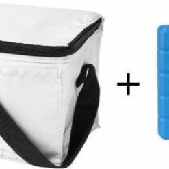 Koeltas - Mini Koeltas - Geschikt Voor 6 Blikjes - Compact Koeltas + 2 Koelelementen - Rheme