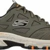 Skechers Hillcrest Wandelschoenen - Maat 44 - Mannen - Olijfgroen